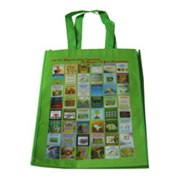 通辽LB11覆膜无纺布广告袋